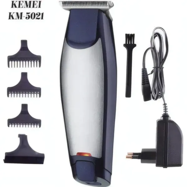 Tondeuse Électrique KEMEI KM-5021 Professionnelle Rechargeable 3 en 1