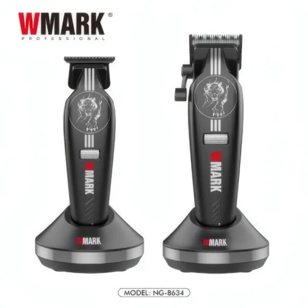 Tondeuse sans fil rechargeable WMARK NG-8634KIT - Précision et Performance