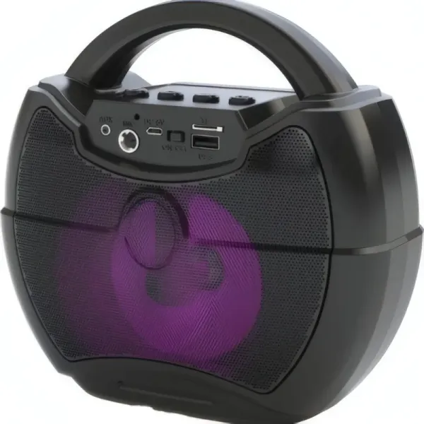 Haut-parleur Bluetooth portable Sing-e ZQS1422 avec éclairage RGB