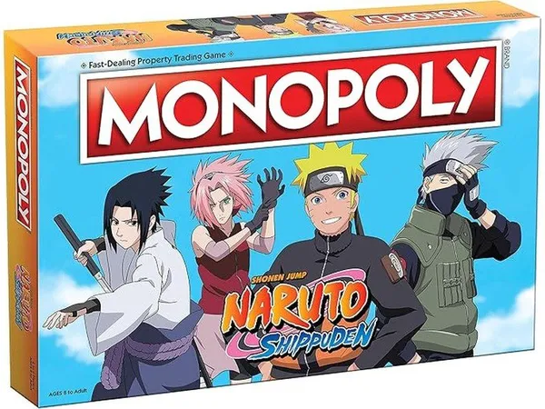 Monopoly Naruto Shippuden Édition Spéciale Jeu De Société Version Collector Numérotée