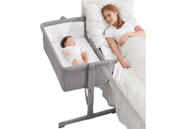 Babify - Mini Berceau Cododo Ajustable - Gris