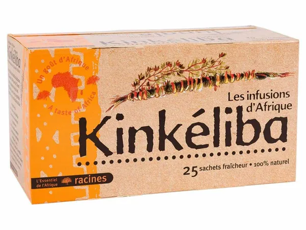 RACINES - Les Infusions d'Afrique - Thé saveur Kinkéliba 1.6 g - 25 sachets