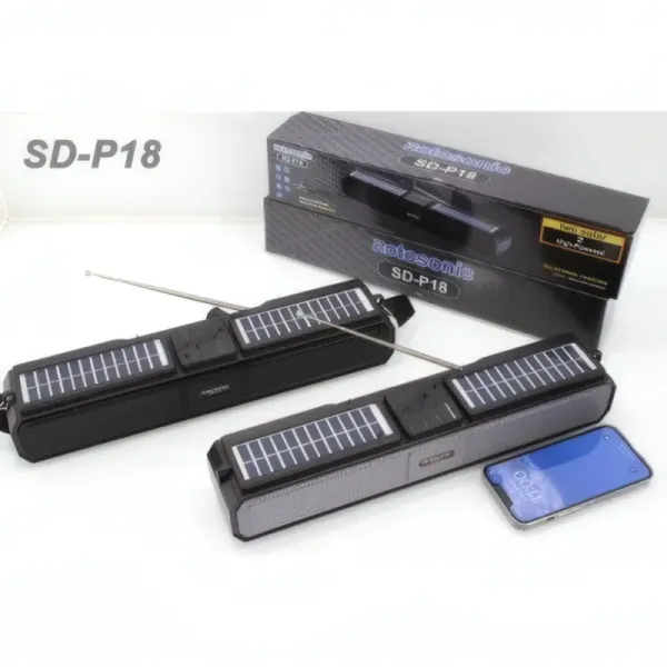 Haut-Parleur Solaire Bluetooth ROTOSONIC SD-P18