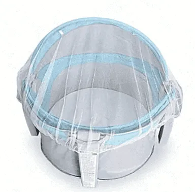 Moustiquaire à 360° pour poussette bébé ; moustiquaire couvre-poussette universelle et épaisse anti-insectes