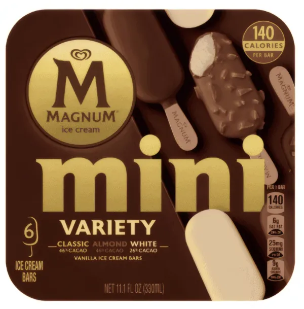 MAGNUM-Assortiments de 6 mini battonets-254,2G