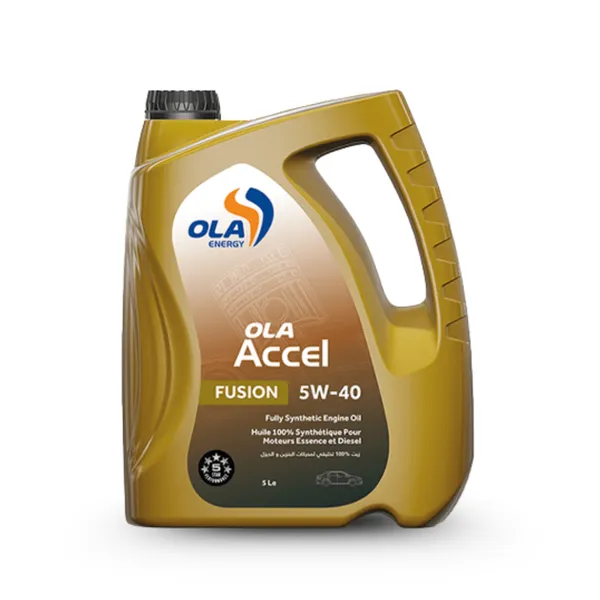 Huile moteur OLA Accel Fusion 5W40 bouteille 5L