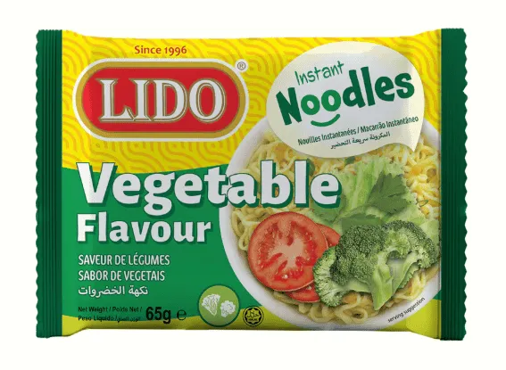 Lido – Nouilles Végétales – 65 g