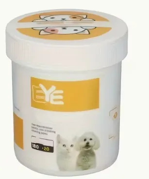 Lingettes pour les Yeux des Animaux de Compagnie – Lot de 200