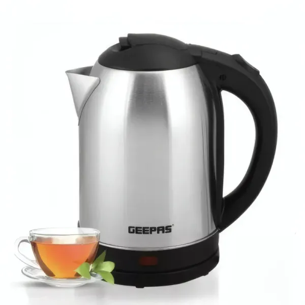 Bouilloire Électrique GEEPAS GK5466M - 2200W en Acier Inoxydable