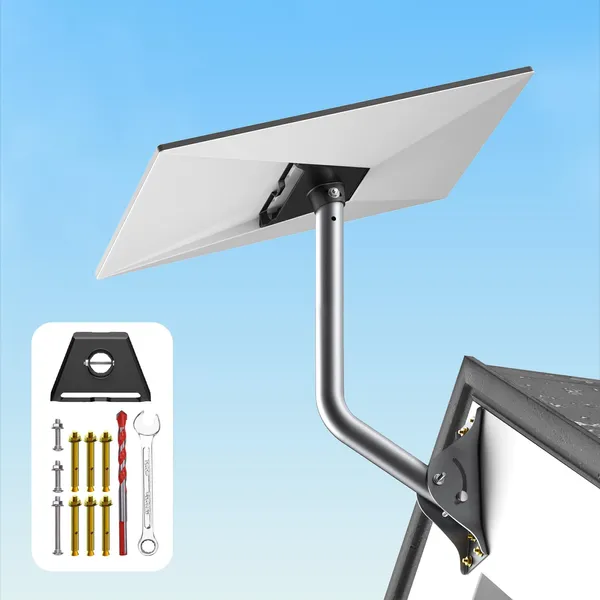 Support pivotant pour antenne Starlink – Fixation toiture