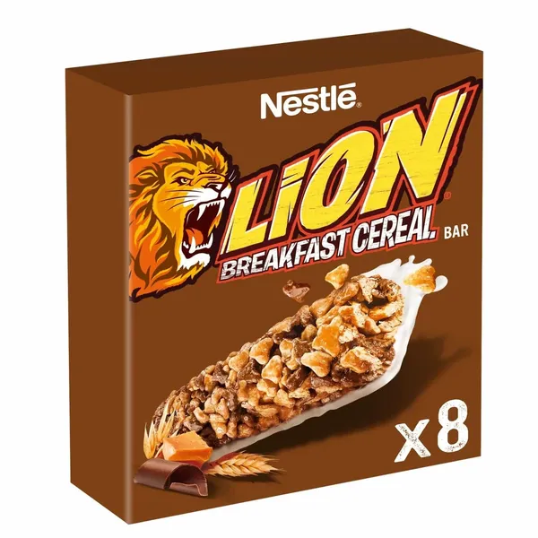 Lion – 8 Barres de Céréales - 25 g
