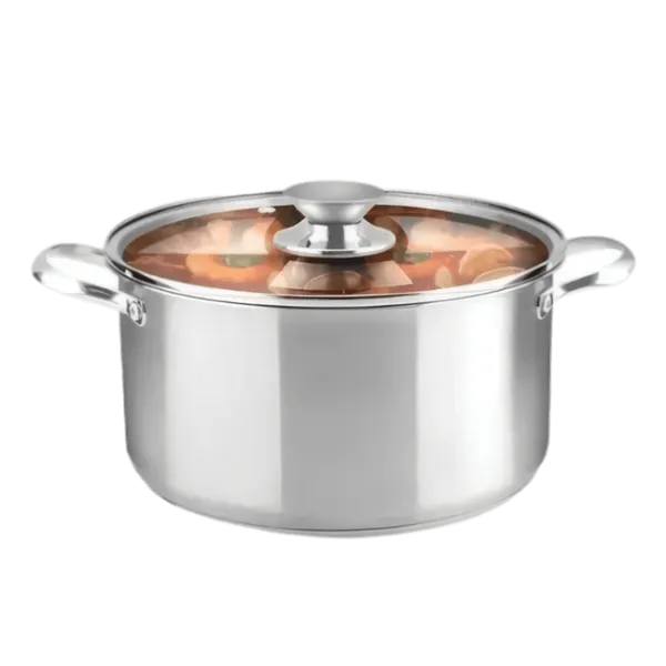Casserole en Acier Inoxydable 5,9L - Haute Qualité