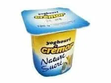 CREMOR - Yaourt nature sucré -  125G