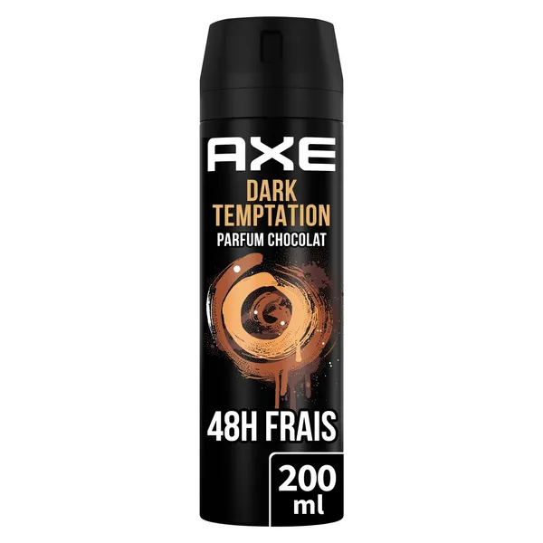 AXE Dark Temptation – Déodorant Spray Homme Fraîcheur Non-Stop 200 ml