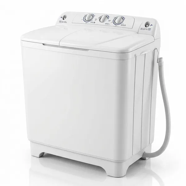 Machine à Laver Siltal 10KG Semi Automatique Blanc SWT10000