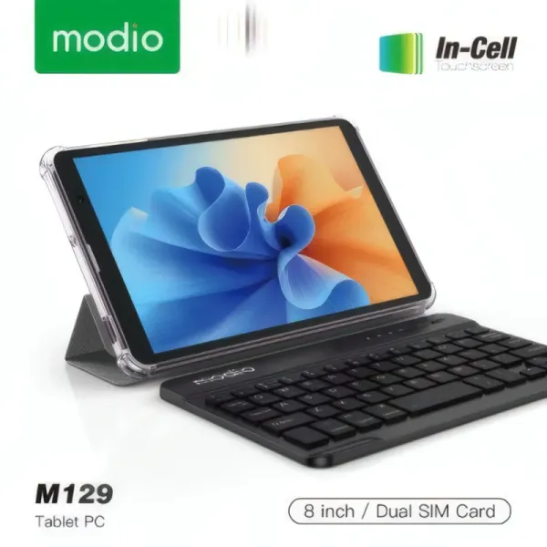 Tablette Modio M129 5G - 8 Pouces, 8Go RAM, 512Go Stockage