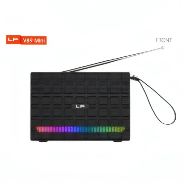 Haut-parleur Bluetooth Portable Solaire LP-V89 Mini