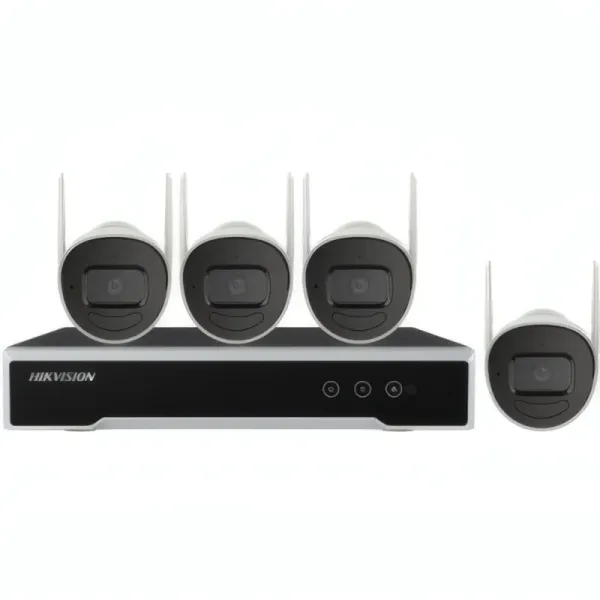 Kit de Vidéo Surveillance IP Hikvision - 4 Caméras 4MP