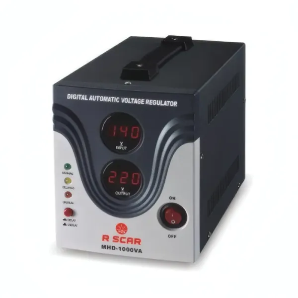 Régulateur de Tension Automatique R SCAR MHD-1000VA - Digital