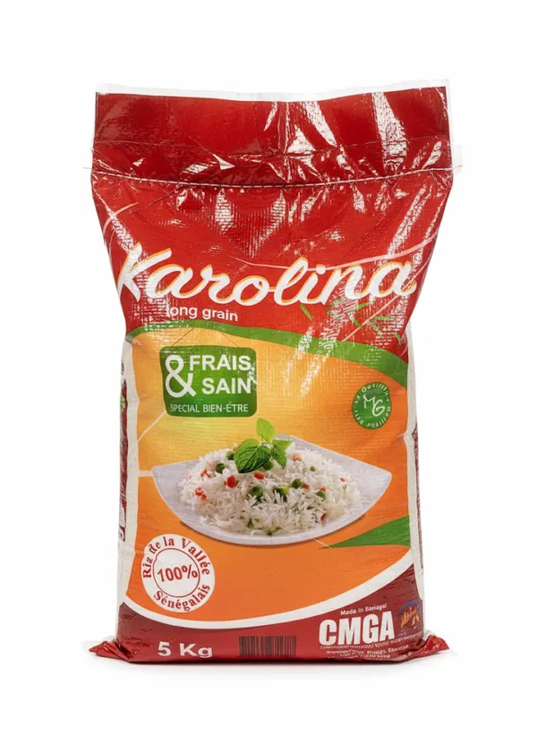 Riz long grain Karolina 5 kg