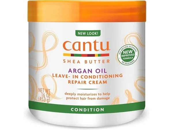 CANTU - Crème Réparatrice Pour Cheveux à l'Huile d'Argan - 453 g