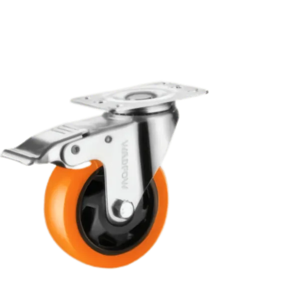 Roulette Pivotante à Frein 4" (100mm) 130kg - WJL2343