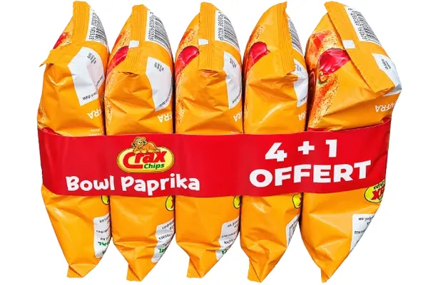 Lot de 5 Crax Mask paprika 25 g