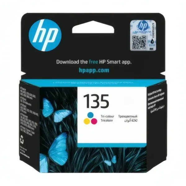 Cartouche d'Encre HP 135 Couleur - 10ml