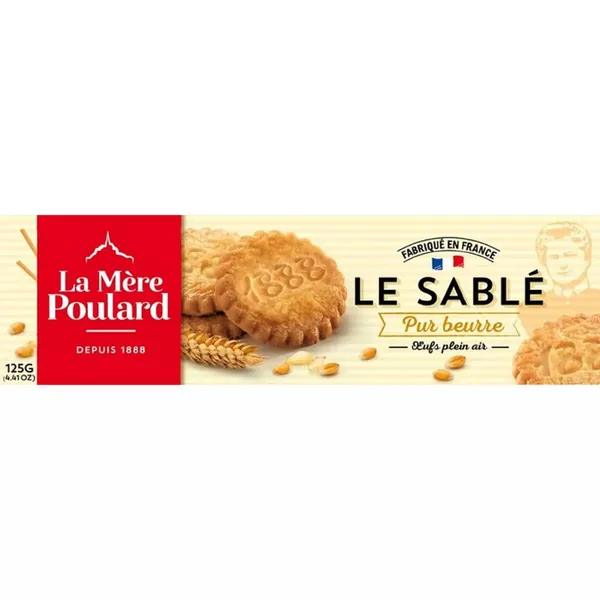 La Mère Poulard galette sablé 125g
