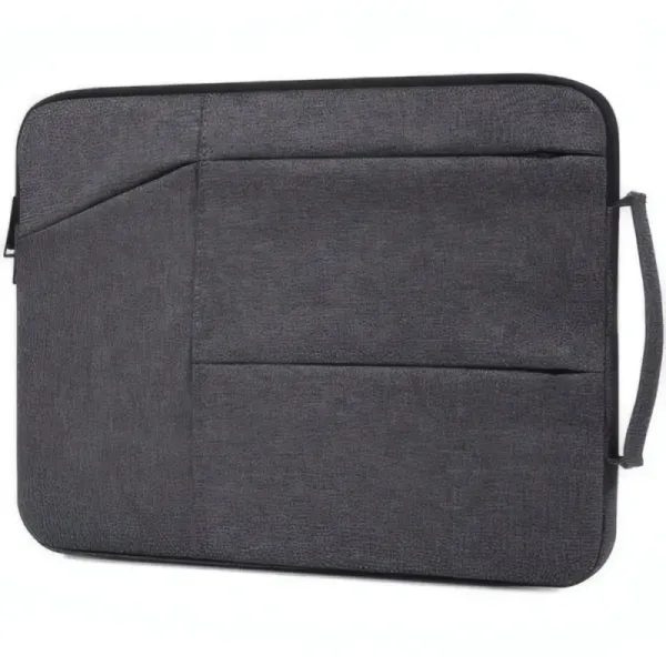 Sac à Main pour Ordinateur Portable 13'' Noir/Gris