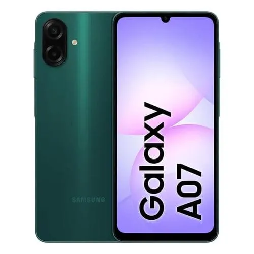 Téléphone Samsung GALAXY A07 - 6,7 Pouces - 4G - 2 SIM - 64GO ROM - 4GO RAM - 50 MP - 5000MAH - vert