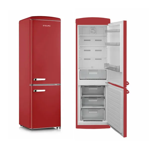 Refrigerateur Enduro Combine 3 tiroirs 400 litres A+ Nofrost Rouge RCNR400PRD