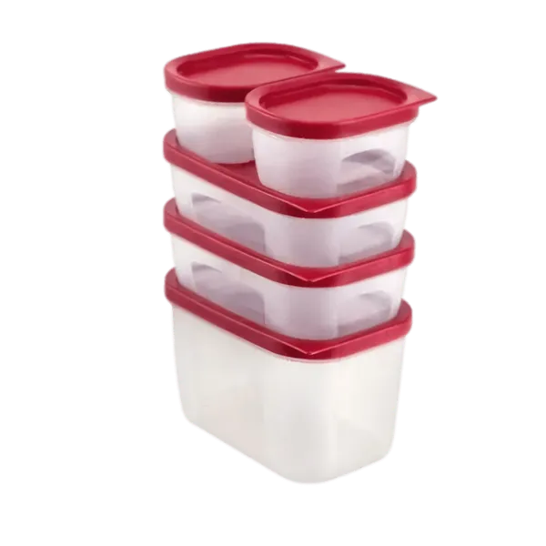 Set de 5 Boîtes de Conservation Decakila - Empilables