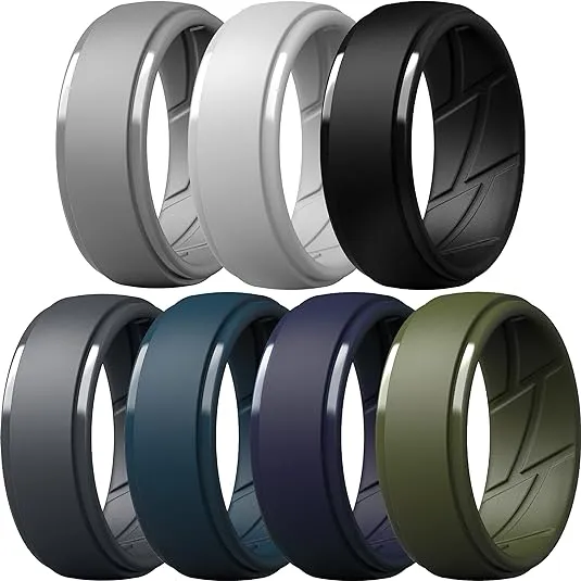 Bague Homme en Silicone – Confort & Style