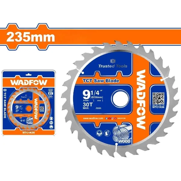 Tct saw blade WADFOW WTC1K06