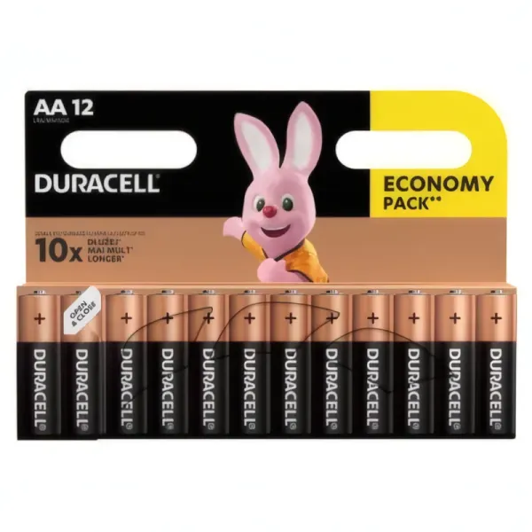 DURACELL BATTERIE AA 2EME / 12PCS