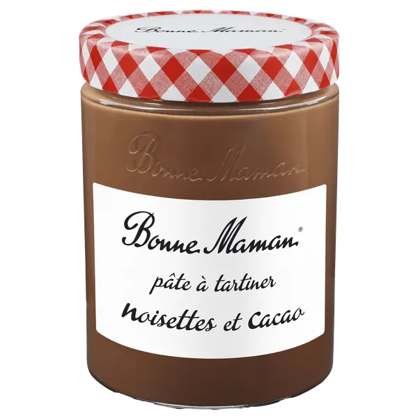 DLC Proche Août - Bonne Maman – Pâte à Tartiner Noisettes et Cacao – 250 g