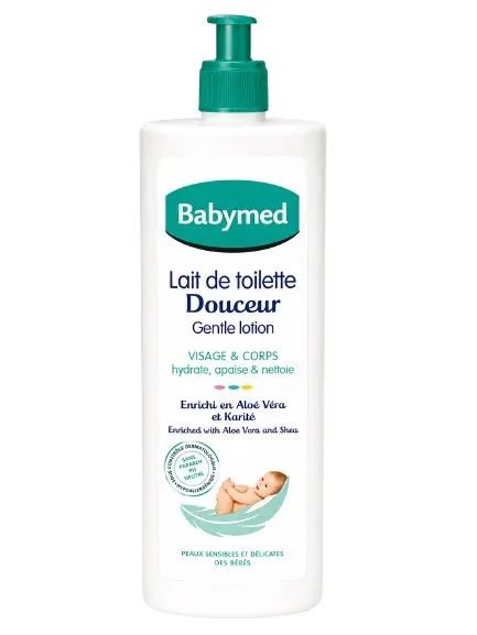 Lait de toilette Babymed 800 ml
