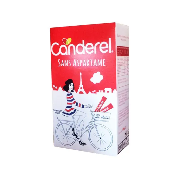 Edulcorant sticks à la sucralose Canderel 120g 120 sticks Sans aspartame