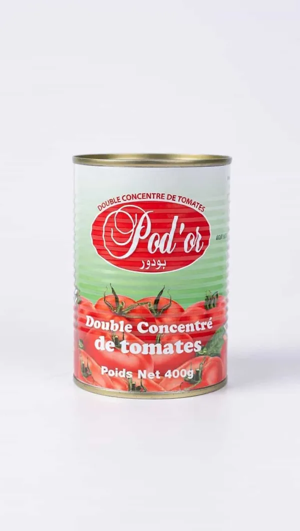 Pod’Or – Double Concentré de Tomates 400g