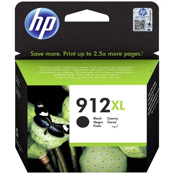 Cartouche d'encre HP 912 noir (3YL80AE), 300 pages