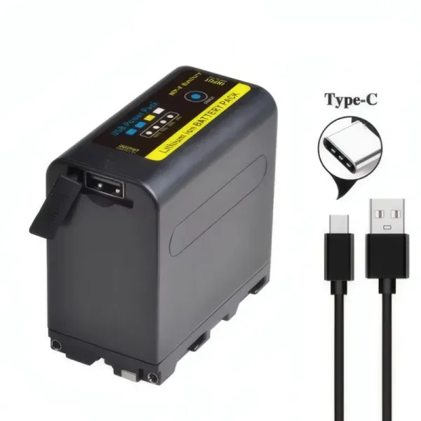 Batterie Lithium-Ion Baraka NP-F970 - 6600 mAh
