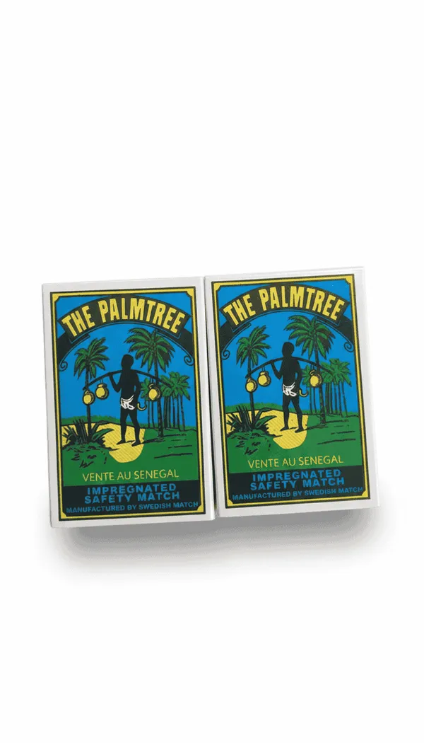 THE PALMTREE - Allumettes - Lot de 10 boites