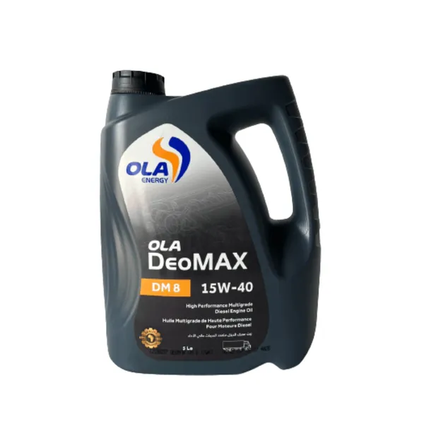 Huile moteur OLA DéoMax DM8 15W40 bouteille 5L