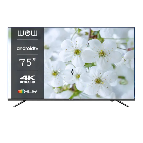 Televiseur Wow 75" Smart Android 4K WA75SU7200C3