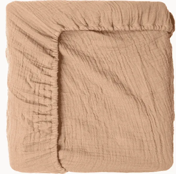 Housse de Matelas à Langer pour Bébé  marron