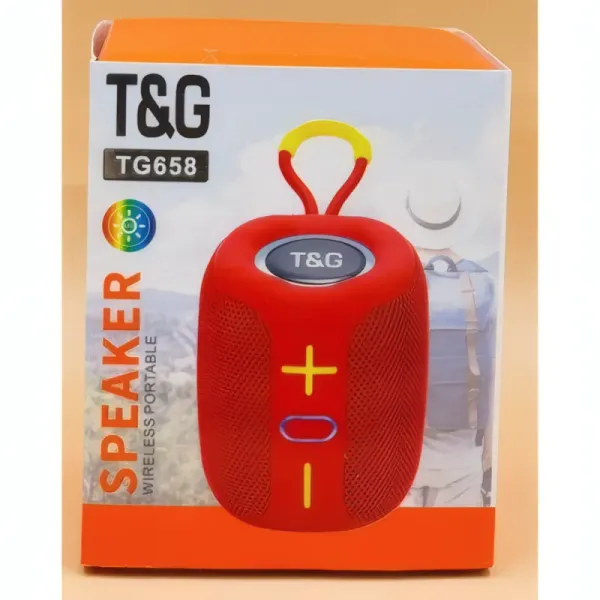 Enceinte Bluetooth T&G TG-658 avec Radio FM et Fonction MP3