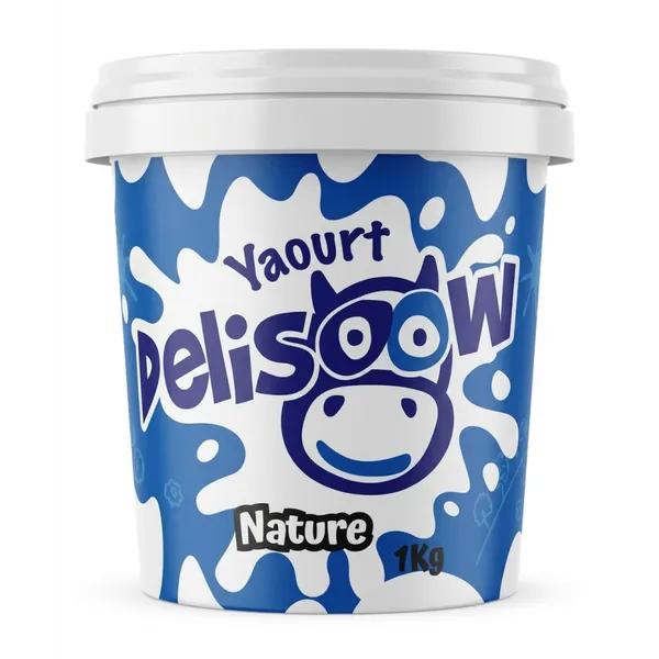 YAOURT NATURE DELISOOW 1KG