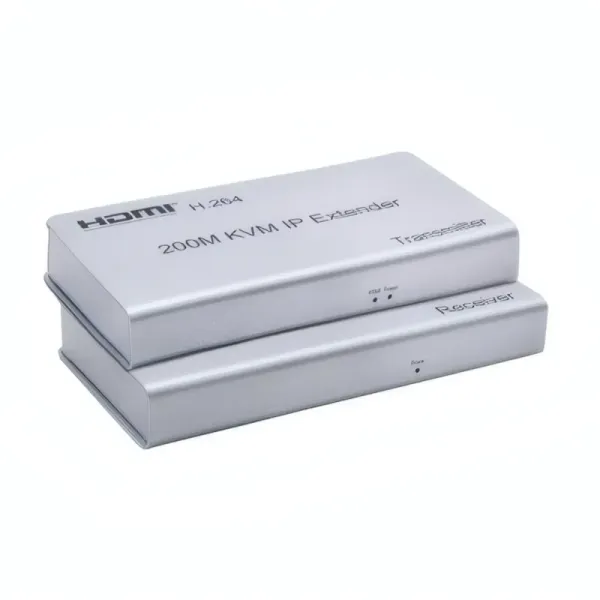 Extendeur HDMI 200m R SCAR RS-KVMIP200M avec USB RJ45