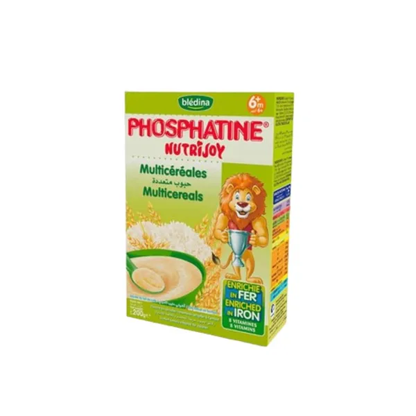 Flocons de céréales instantanés au miel Phosphatine Nutrijoy 200 g
